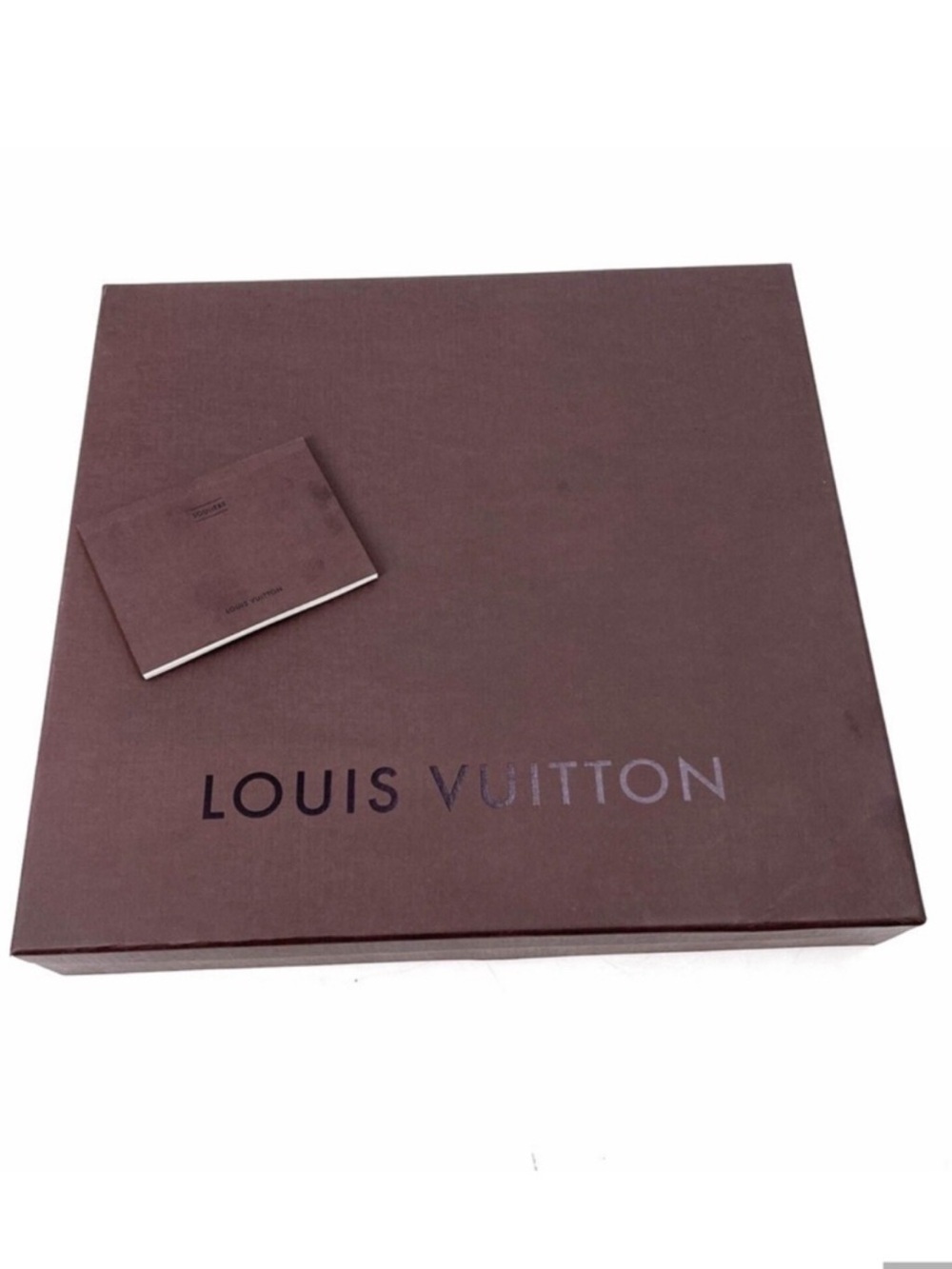 Louis Vuitton Authentic Signature Large Brown Empty Gift Box